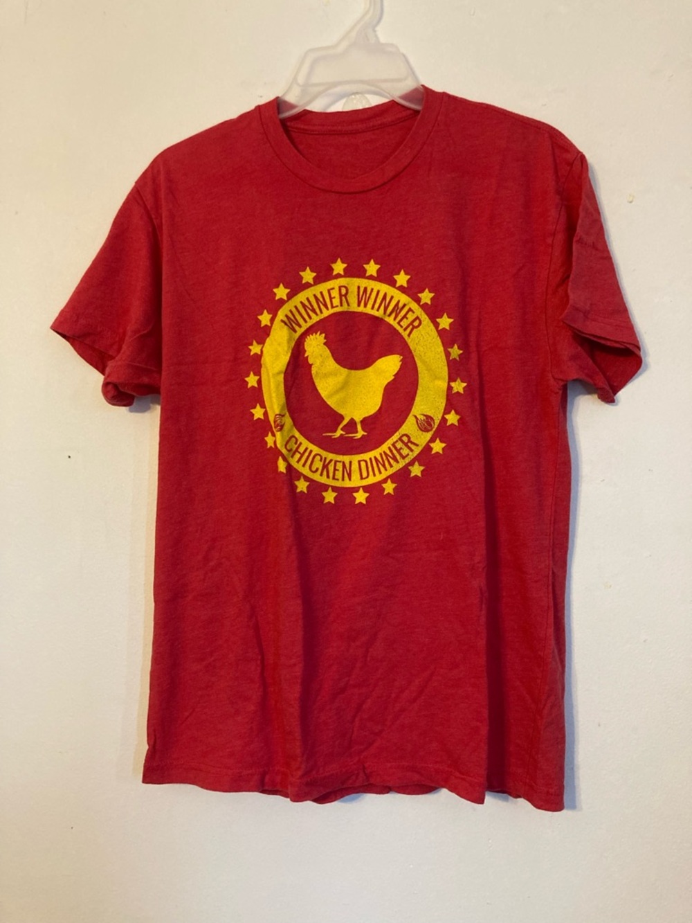 Winner Winner Chicken Dinner Red Graphic Tee